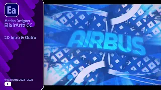 [💲] 2D Intro & Outro • AirbusDZN || [#116] || this took way too long to finish sorry airbus