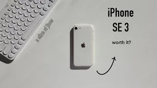 ✨🍏The "CHEAPEST" UNDERRATED iPHONE📱SE 3 (2022)