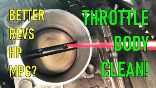 How to CLEAN YOUR THROTTLE BODY and make your engine feel like new!  2006-2011 8th gen Honda Civic