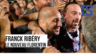 Florence en folie pour l'arrivée de Franck Ribery