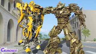 Transformers: Rise of The Beasts - Bumblebee vs Megatron Full Fight Scene | Paramount Pictures [HD]
