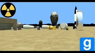 Garry's mod Nuclear Bomb test (Hbomb)
