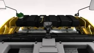 Industry Leading Water Spray System on Cat® Tandem Vibratory Rollers Animation