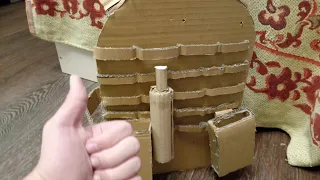 как сделать бронежилет из картона DIY