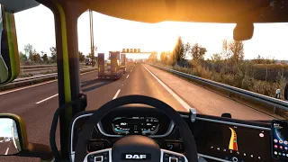 Realistic Driving in ETS2 on MAX Graphics Settings - ASMR