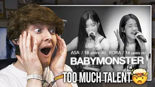TOO MUCH TALENT! (BABYMONSTER - Asa & Rora | Live Performance Reaction)
