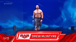 Drew McIntyre Entrance - WWE Monday Night Raw, November 20, 2023