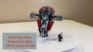 LEGO Star Wars Boba Fetts Starship 75312 | Speed Build