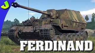 War Thunder-Ferdinand Realistic Gameplay