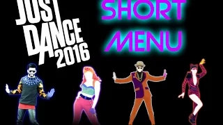 Just Dance 2016 Short Menu on E3