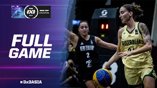 Australia 🇦🇺 vs New Zealand 🇳🇿 | Women Full Final | FIBA 3x3 Asia Cup 2024 | 3x3 Basketball