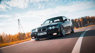 BMW E36 TURBO Chill Autumn Drive | 4K