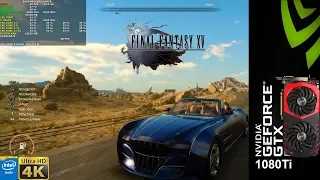 FINAL FANTASY XV WINDOWS EDITION DEMO 4K MAXED OUT | GTX 1080Ti | i7 5960X 4.4GHz