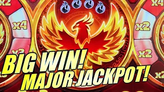 ★BIG WIN!★ MAJOR JACKPOT AND GRAND FREE GAMES! RISING PHOENIX Slot Machine (IGT)