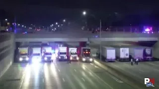 Truckers Came Together To Stop A Man From Jumping Off An Overpass