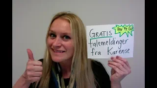 Video 577 LAST NED HearMeOut med Norsklærer Karense! Gratis!