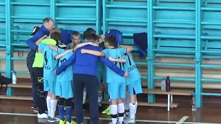 U-13. Черное Море-2  3:2 СКА-Гармония Тайм 1 Футзал Одесса Дети 2022-01-22