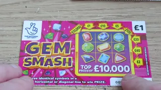 £10 MIX OF SCRATCHCARDS