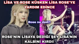 Lisa ve Rose küsken Lisa Rose'ye yardım edince Rose'nin Lisa'ya dediği şey Lisa'nın kalbini kırdı!