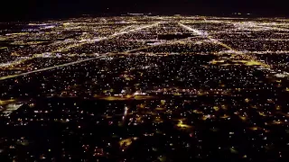 Albuquerque at night in 4K...
