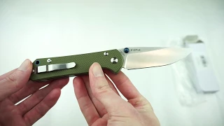 Распаковка ножа Sanrenmu LAND 910 Plus unboxing