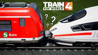 S-Bahn + ICE ? | S-Bahn auf 300 Km/h | Train Sim World 4