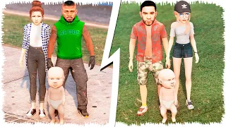 Джоннидың отбасы vs Касойдың Отбасы(GTA V) джони жони