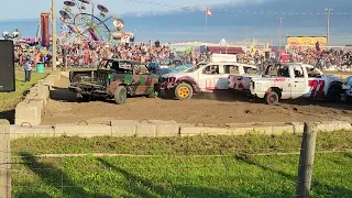 west Niagara fair 2023 - stock truck demolition derby