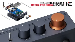 Fosi Audio BT20A Pro 300W x2 TPA3255 Bluetooth 5.0