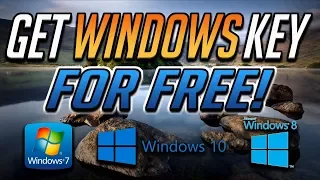 How to Get Your Product Key for Windows 7/8/10 FOR FREE! [2024]