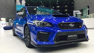 SUBARU NEW WRX STI Type S inside&outside Option specification スバル 新型 WRX STI タイプS 実車見てきたよ