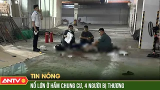 4 người bị thương khi đang bảo trì hệ thống máy lạnh tại chung cư | ANTV