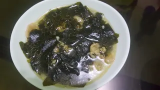 How to cook Korean Seaweed Soup (Miyeokguk)