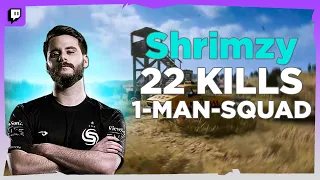 Shrimzy 22 KILLS • 1-MAN-SQUAD ERANGEL