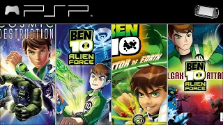 Ben 10 Games for PSP #ben10psp #pspgames #evolutionofgames