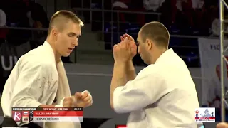 SEMIFINAL Adults Men Open - Valeri Dimitrov (Bulgaria) vs  Edgard Sečinski  (Lithuania)