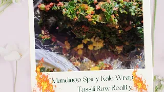 Mandingo Spicy Kale Salad/ Tassili's Raw Reality