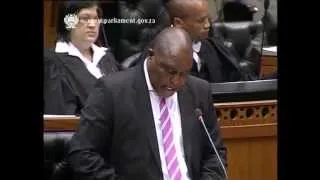 IFP: Hon A. M. Mpontshane - Parliament Budget Vote Debate