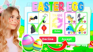 EASTER EGGS Decide WHAT I TRADE In Adopt Me! (Roblox)