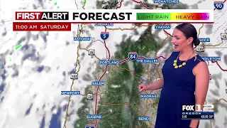 First Alert Wednesday evening FOX 12 weather forecast (5/29)