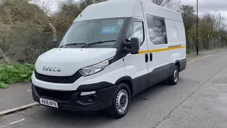 Walk Around video of 2016 Iveco Daily Mwb Mess welfare Van FOR SALE at Parkway Commercials