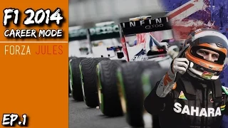 F1 2014 Career Mode! | Force India | The Ultimate Driver S3 E1 - Australian GP