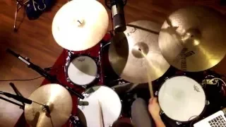 Whiplash drums: Played over movie soundtrack and backing track