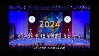 World Cup Shooting Stars Finals Cheer Worlds 2024 🥉