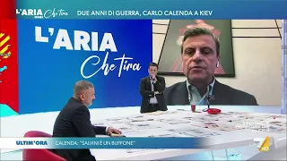 Carlo Calenda da Kiev contro Matteo Salvini: "È un buffone e un saltimbanco, mi quereli! ...