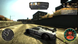 NFS Most Wanted 2005 | Part 50 | Ford GT | Races | Manual Transmission