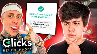 MC DANIEL GANHOU 400 REAIS COM CLICKS REMUNERADOS? REVELEI TODA A VERDADE