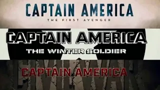 Captain America series (1,2,3)Title card English