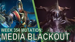 Lowko gets all the crystals in Darkness | Starcraft II: Co-Op Mutation #354: Media Blackout