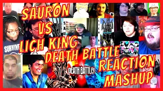 SAURON VS LICH KING: DEATH BATTLE - REACTION MASHUP - LORD OF THE RINGS VS WORLD OF WARCRAFT - [AR]